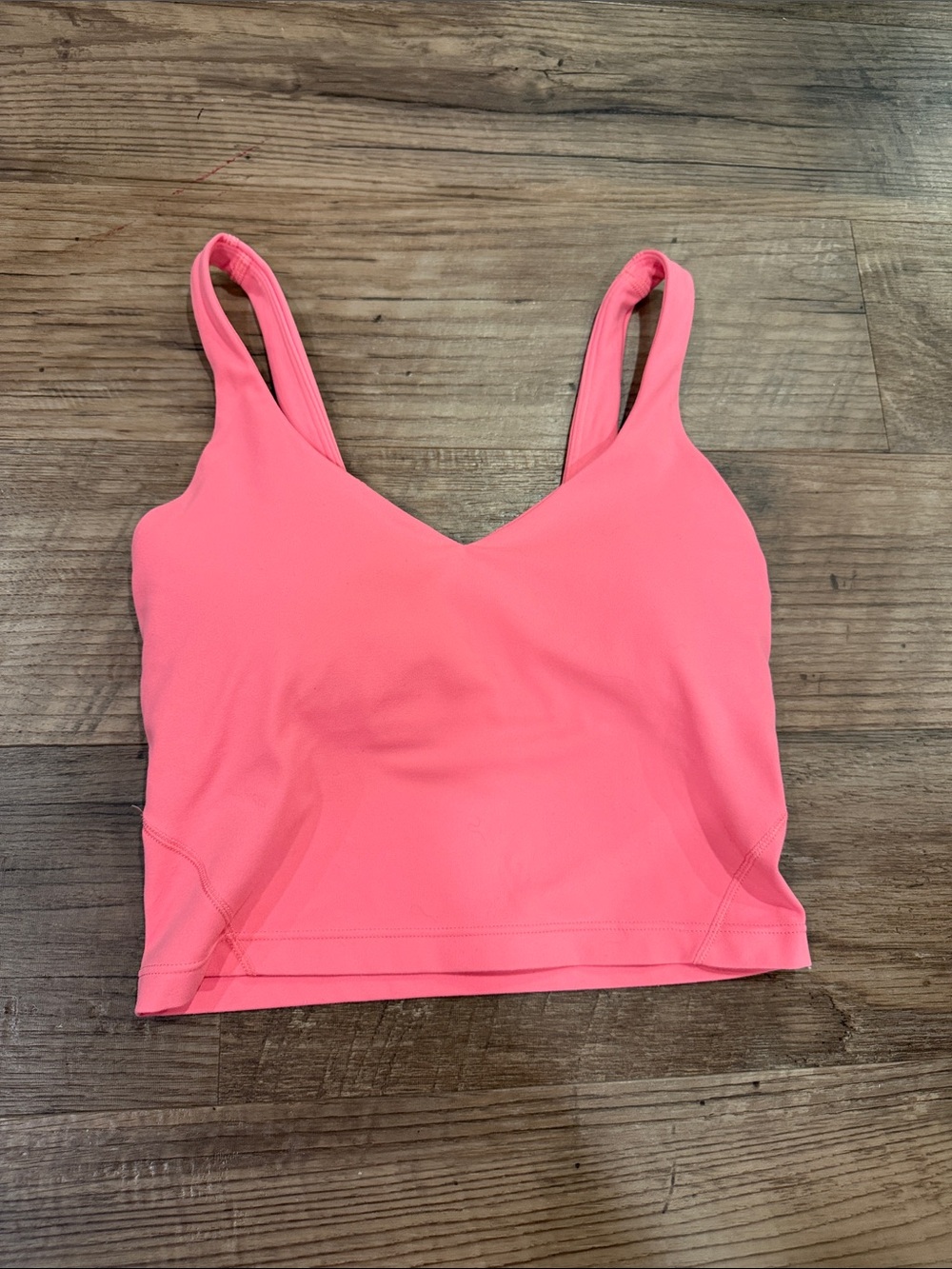 Lululemon Align Tank Top light support A/B cup size 2 Sakura pink *worn once*